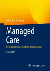 Omslagafbeelding: Managed Care 6th edition 9783658125264