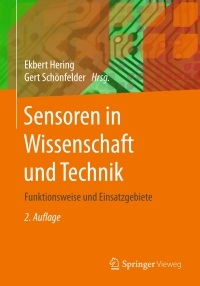 Cover image: Sensoren in Wissenschaft und Technik 2nd edition 9783658125615