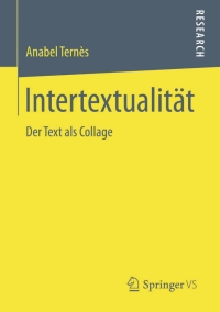 Imagen de portada: Intertextualität 9783658127916