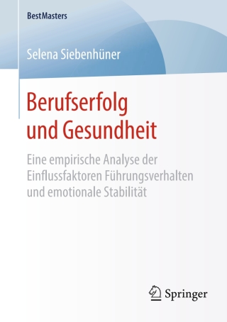 Imagen de portada: Berufserfolg und Gesundheit 9783658128159