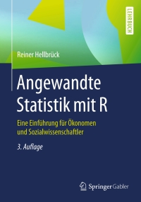 Cover image: Angewandte Statistik mit R 3rd edition 9783658128616
