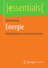 Cover image: Energie 9783658129194