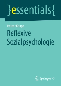 صورة الغلاف: Reflexive Sozialpsychologie 9783658129316