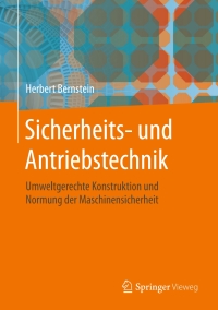 صورة الغلاف: Sicherheits- und Antriebstechnik 9783658129330