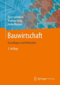 Cover image: Bauwirtschaft 3rd edition 9783658129538