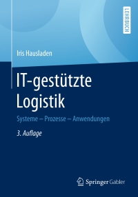 Imagen de portada: IT-gestützte Logistik 3rd edition 9783658130794