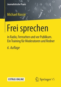 Imagen de portada: Frei sprechen 6th edition 9783658132187