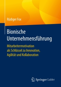 Imagen de portada: Bionische Unternehmensführung 9783658132248