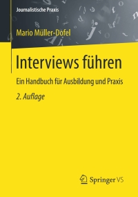 Imagen de portada: Interviews führen 2nd edition 9783658134518