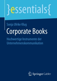 صورة الغلاف: Corporate Books 9783658135058