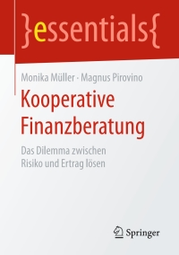 Cover image: Kooperative Finanzberatung 9783658135218