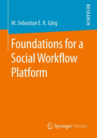 Imagen de portada: Foundations for a Social Workflow Platform 9783658135324