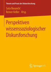 Cover image: Perspektiven wissenssoziologischer Diskursforschung 9783658136093