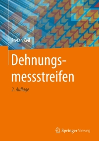 Cover image: Dehnungsmessstreifen 2nd edition 9783658136116