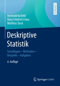 表紙画像: Deskriptive Statistik 6th edition 9783658136390