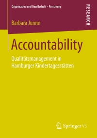 Cover image: Accountability 9783658136512