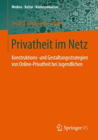 Imagen de portada: Privatheit im Netz 9783658136789