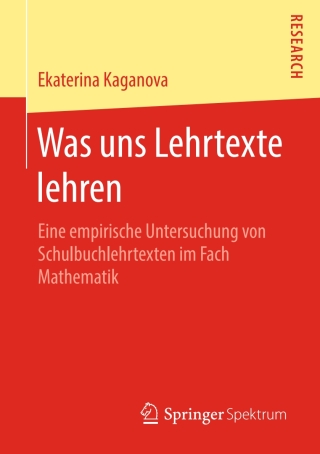 Cover image: Was uns Lehrtexte lehren 9783658136901