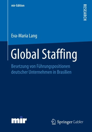 Cover image: Global Staffing 9783658138608