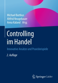 Cover image: Controlling im Handel 2nd edition 9783658138783