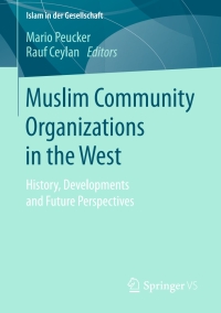 Cover image: Muslim Community Organizations in the West 9783658138882