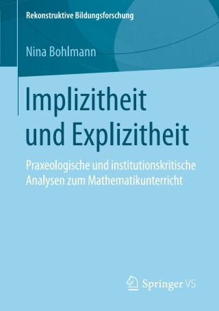 Cover image: Implizitheit und Explizitheit 9783658139087