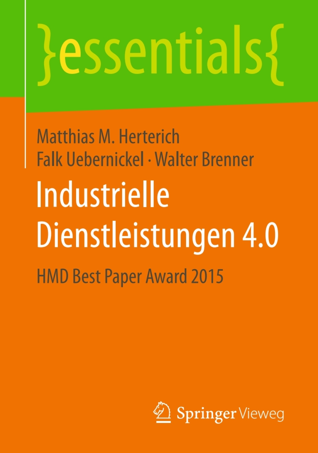 Industrielle Dienstleistungen 4.0 HMD Best Paper Award 2015