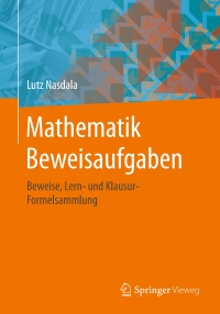 Cover image: Mathematik Beweisaufgaben 9783658139568