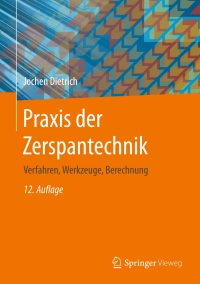 Imagen de portada: Praxis der Zerspantechnik 12th edition 9783658140526