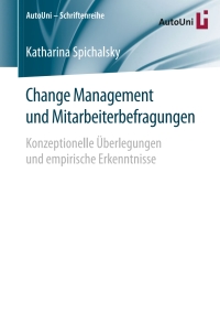 Imagen de portada: Change Management und Mitarbeiterbefragungen 9783658140953