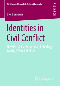表紙画像: Identities in Civil Conflict 9783658141516