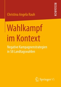 Cover image: Wahlkampf im Kontext 9783658142018