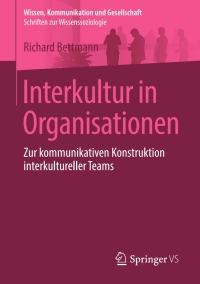 Cover image: Interkultur in Organisationen 9783658143022