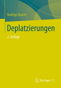 Imagen de portada: Deplatzierungen 2nd edition 9783658143428