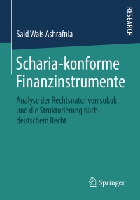 Cover image: Scharia-konforme Finanzinstrumente 9783658143725