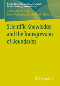 Cover image: Scientific Knowledge and the Transgression of Boundaries 9783658144487