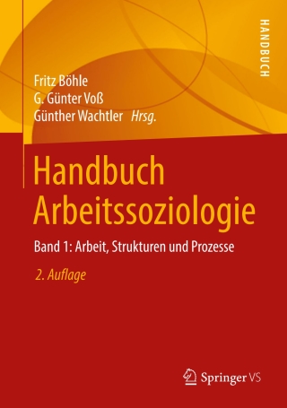 Cover image: Handbuch Arbeitssoziologie 2nd edition 9783658144579
