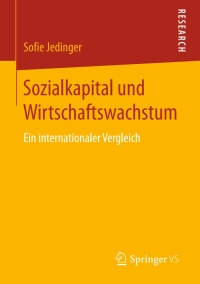 Titelbild: Sozialkapital und Wirtschaftswachstum 9783658144685