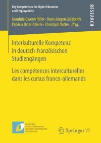 Cover image: Interkulturelle Kompetenz in deutsch-französischen Studiengängen 9783658144791