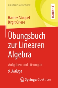 Immagine di copertina: Übungsbuch zur Linearen Algebra 9th edition 9783658145217