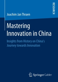Cover image: Mastering Innovation in China 9783658145552
