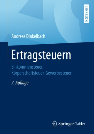 表紙画像: Ertragsteuern 7th edition 9783658147013