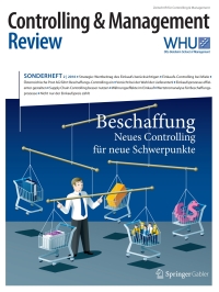 Imagen de portada: Controlling & Management Review Sonderheft 2-2016 9783658147402