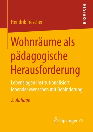 Titelbild: Wohnräume als pädagogische Herausforderung 2nd edition 9783658148027
