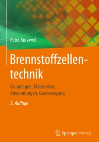 Titelbild: Brennstoffzellentechnik 3rd edition 9783658149345
