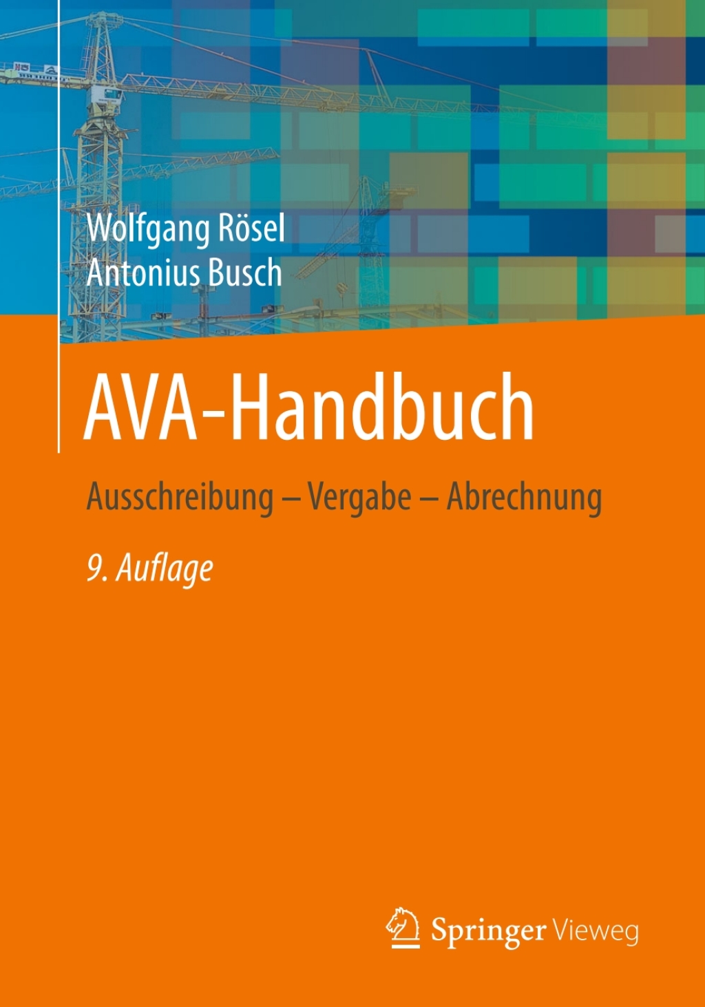 AVA-Handbuch Ausschreibung – Vergabe –  Abrechnung 9th Edition