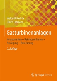 Cover image: Gasturbinenanlagen 2nd edition 9783658150662