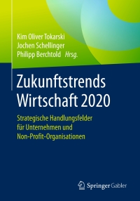 Imagen de portada: Zukunftstrends Wirtschaft 2020 9783658150686
