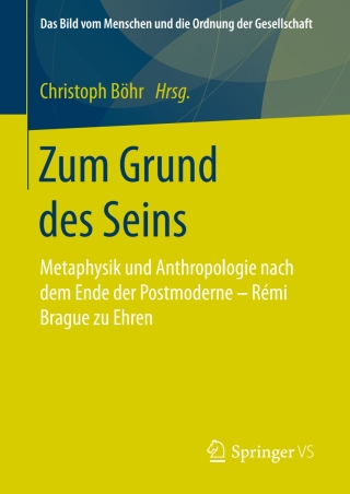 Imagen de portada: Zum Grund des Seins 9783658151430