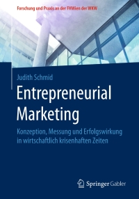 Cover image: Entrepreneurial Marketing 9783658151713